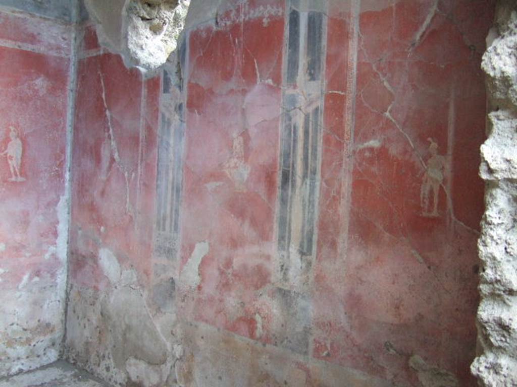 II.2.2 Pompeii. December 2005. Room “b”, north wall of ala. 