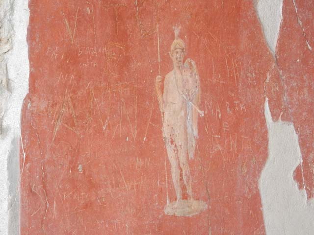 II.2.2 Pompeii. May 2016. Room “c”, east wall. Photo courtesy of Buzz Ferebee.