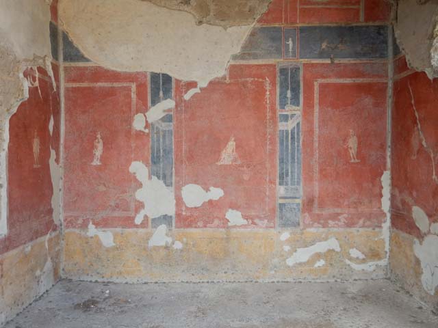 II.2.2 Pompeii. March 2009. Room “c”, painted panel from north end of east wall.