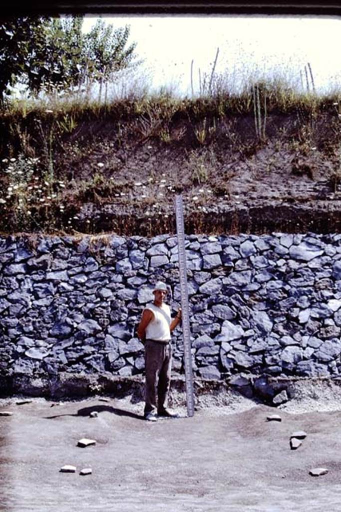 II.5 Pompeii. 1970. The new retaining wall.  Photo by Stanley A. Jashemski.
Source: The Wilhelmina and Stanley A. Jashemski archive in the University of Maryland Library, Special Collections (See collection page) and made available under the Creative Commons Attribution-Non Commercial License v.4. See Licence and use details.
J70f0792
