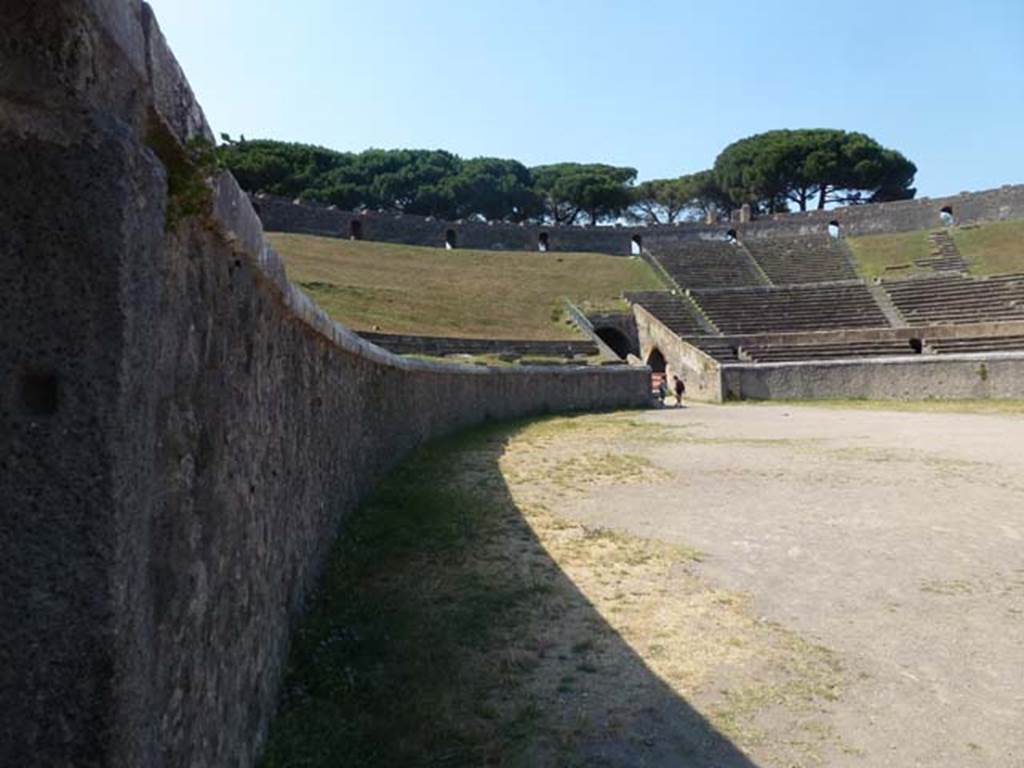 II.6 Pompeii. June 2012. Looking towards north end of arena of Amphitheatre. Photo courtesy of Michael Binns.
.