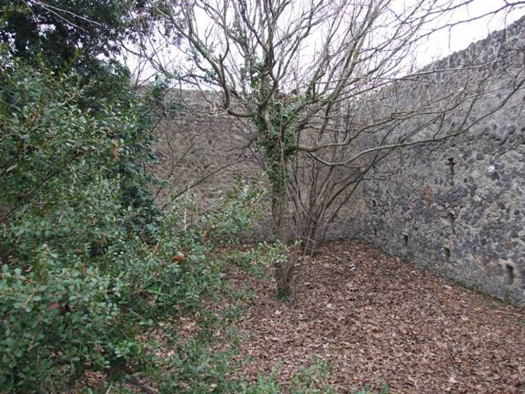 II.9.1 Pompeii. December 2007. Garden 12, looking east.