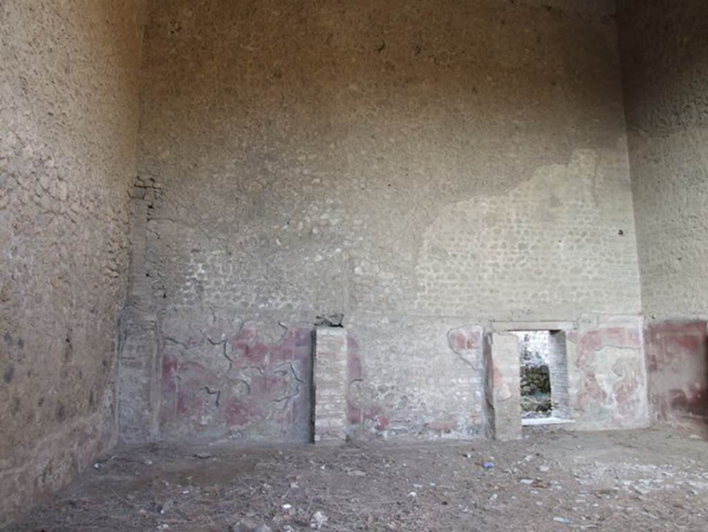 III.3.6 Pompeii.  Schola Armaturarum Iuventutis Pompeianae.  North wall.