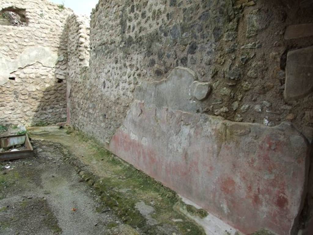 III.4.3  Pompeii.  March 2009.   South wall of Garden.