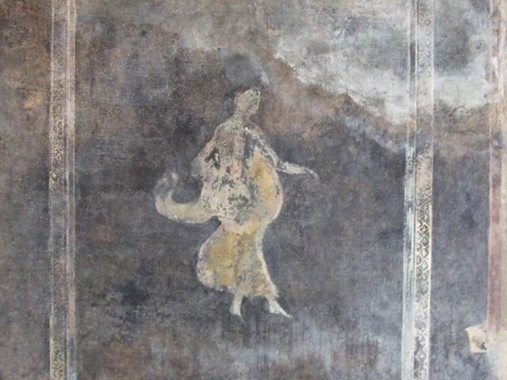 III.4.3  Pompeii.  March 2009.  Painted figure on east wall.