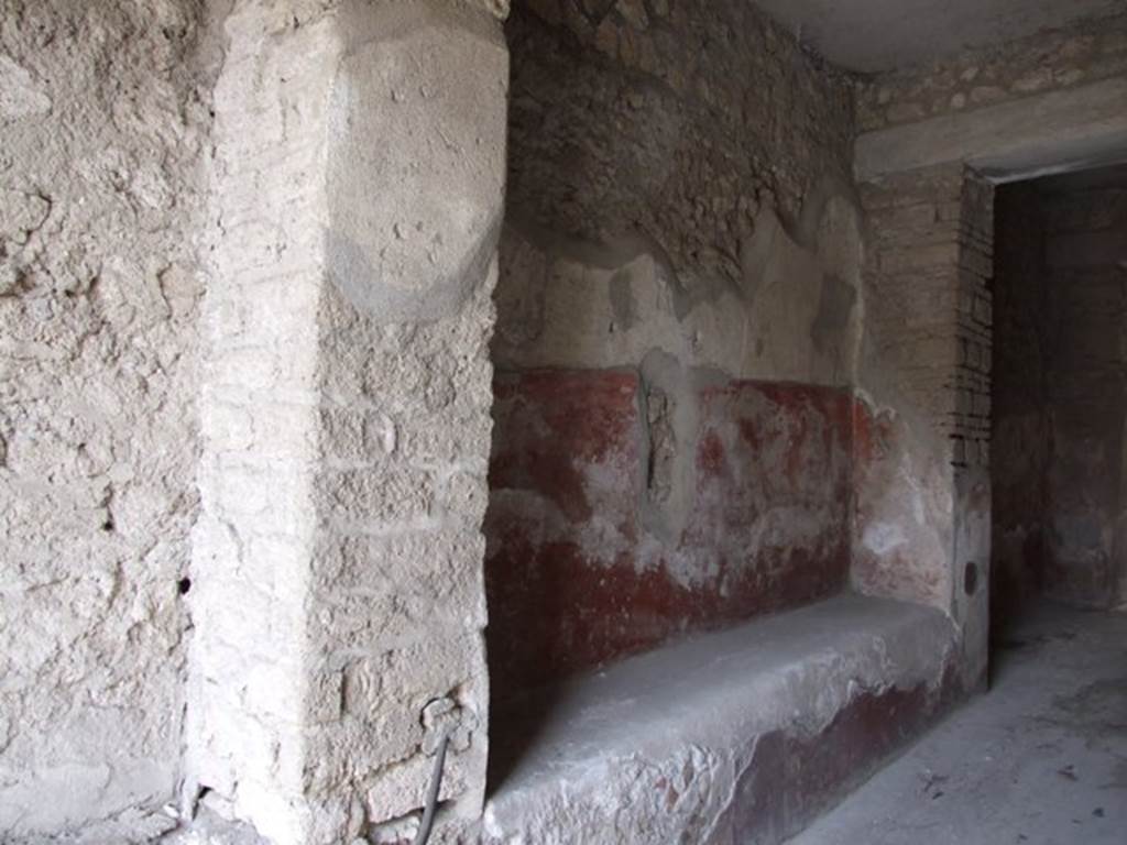 III.4.3  Pompeii. March 2009. Room 1, west side of entrance corridor.  