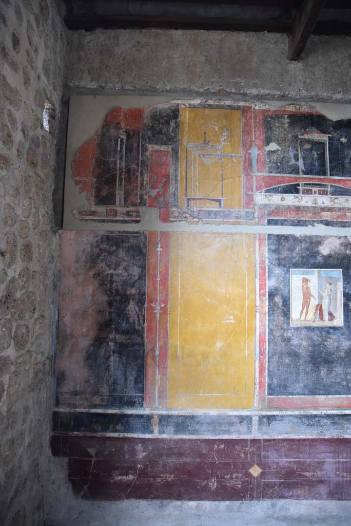 V.4.a Pompeii. March 2018. Room ‘g’, west wall in south-west corner.  
Foto Annette Haug, ERC Grant 681269 DÉCOR.
