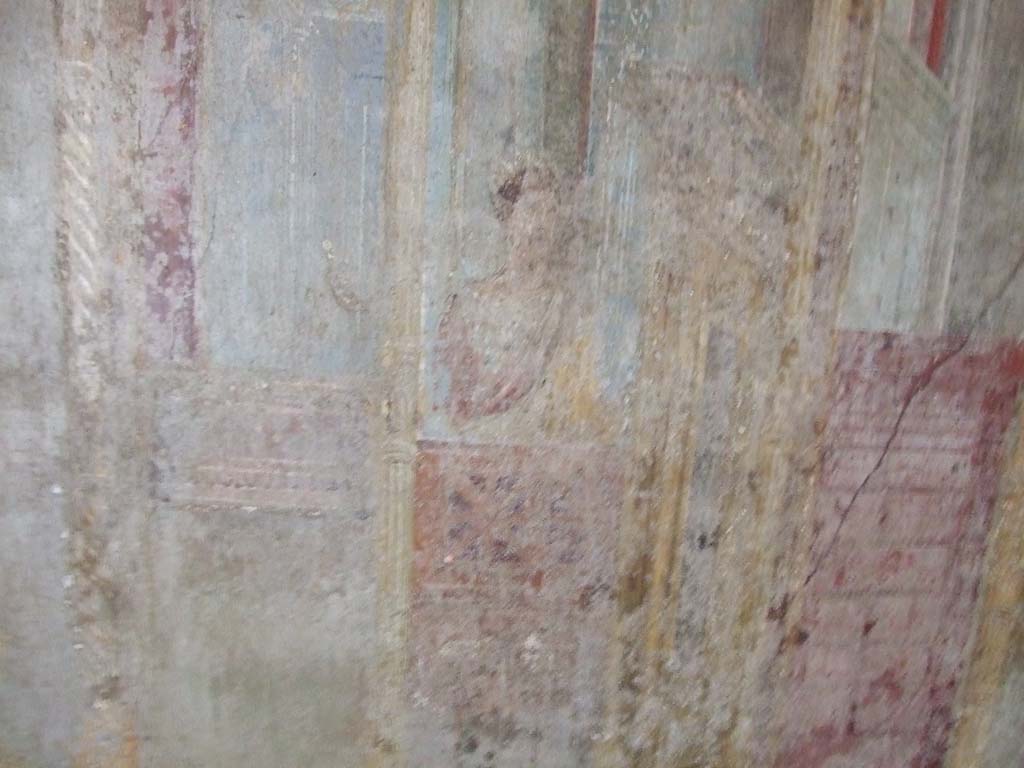 VI.7.23 Pompeii. From an album by Roberto Rive, dated 1868. Painting from the west alcove of the west wall. 
Photo courtesy of Rick Bauer.
