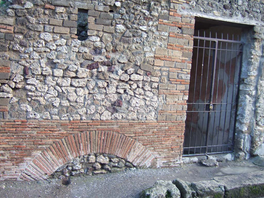 VI.8.3 Pompeii. May 2015. Rear entrance to peristyle garden. Photo courtesy of Buzz Ferebee.
