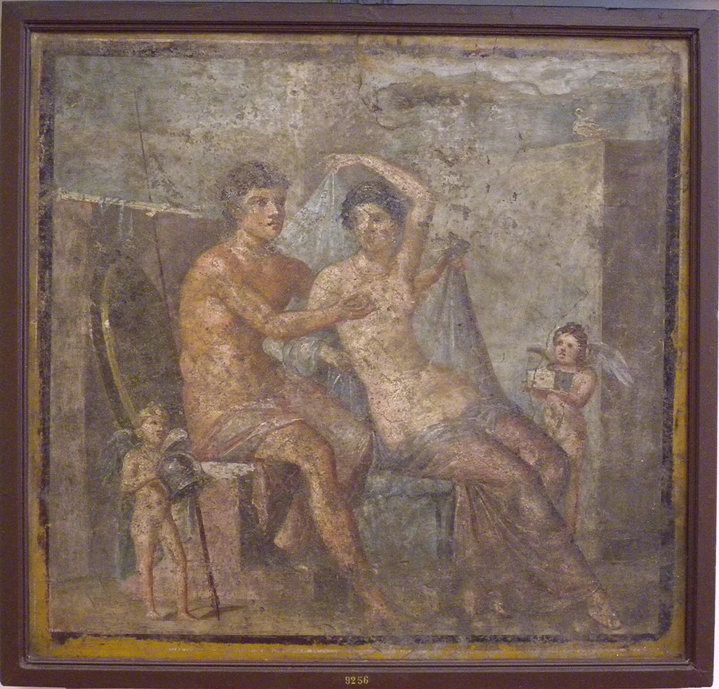 VI.9.2 Pompeii.  May 2010. Room 8, south wall.