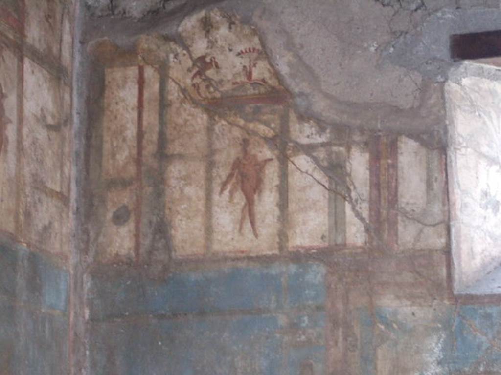 VI.9.2 Pompeii.   September 2005.  Room 29.  Painted figure.
