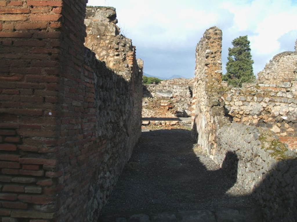 VI.10.14 Pompeii. December 2004. Entrance doorway.