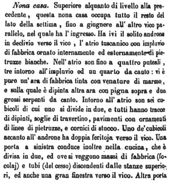 See Bullettino Archeologico Napoletano, Anno Primo, 1843, Napoli: Tipografia Tramater, No. X, 1 Giugno 1843, p. 74.