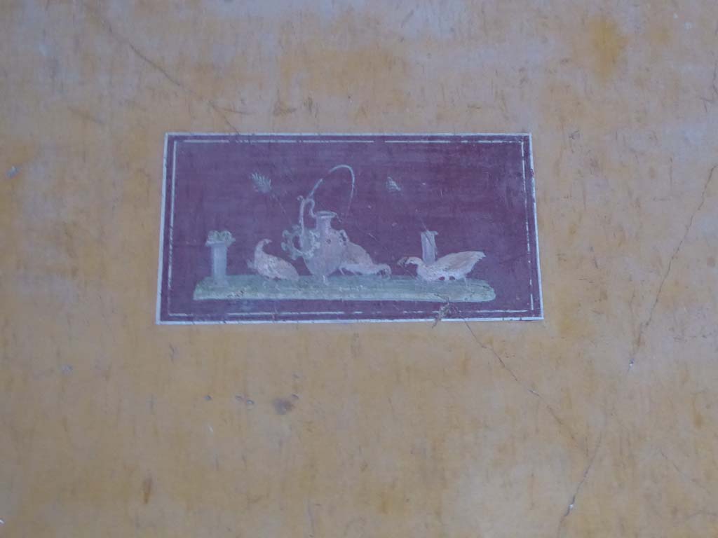 VI.15.1 Pompeii. January 2017. East wall of ala to the north of atrium, detail of painting from panel. 
Foto Annette Haug, ERC Grant 681269 DÉCOR.

