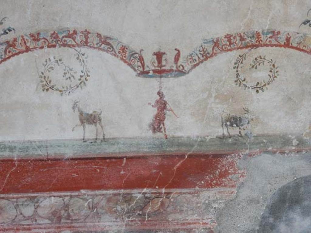 VI.16.15 Pompeii. May 2015. Tablinum D, west wall. Photo courtesy of Buzz Ferebee.