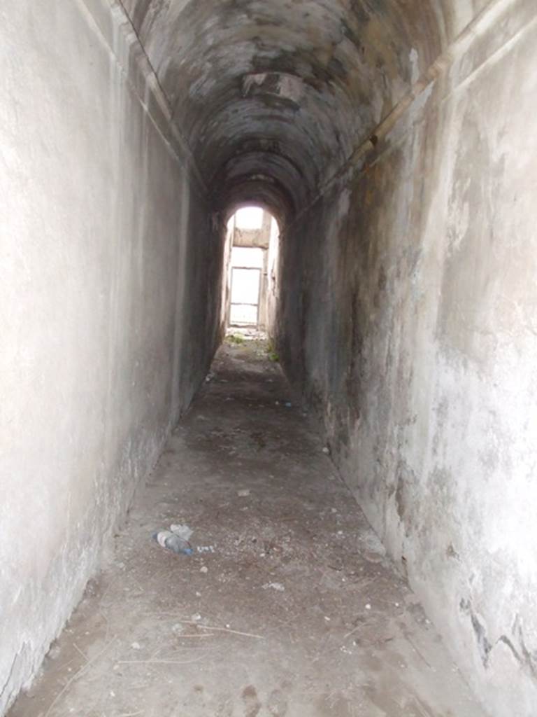 VII.1.8 Pompeii. December 2007. Corridor K leading to entrance VII.1.48.