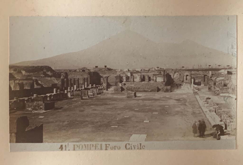 VII.8 Pompeii. From an album dated 1882. Looking north from south-east corner. Photo courtesy of Rick Bauer.