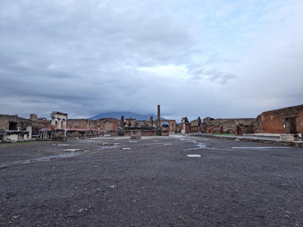 VII.8 Pompeii Forum. January 2023. Looking north. Photo courtesy of Miriam Colomer.