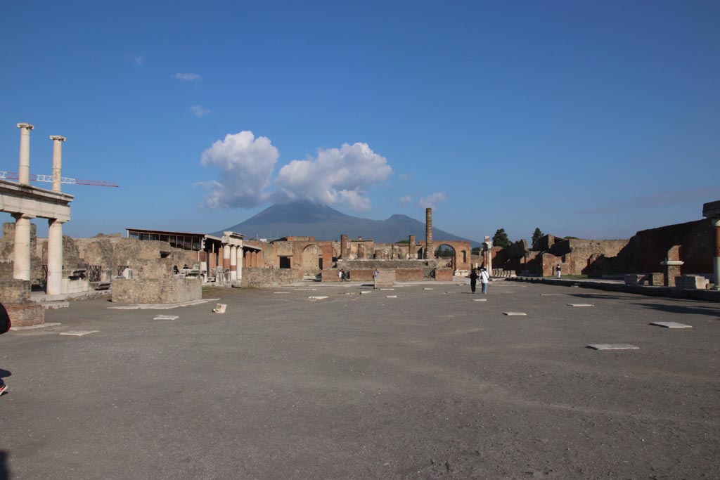 VII.8 Pompeii Forum. October 2022. Looking north. Photo courtesy of Klaus Heese. 