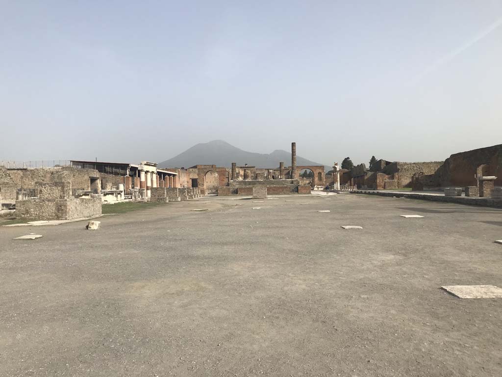 VII.8 Pompeii Forum. April 2019. Looking north. Photo courtesy of Rick Bauer.