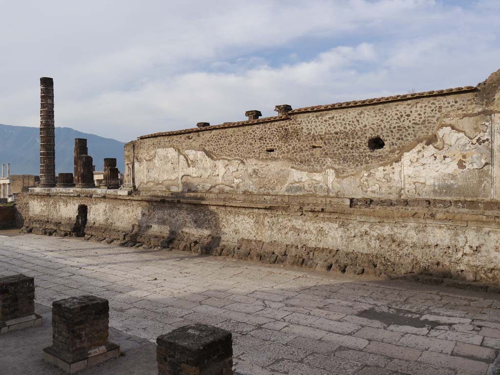VII.8.01 Pompeii, September 2018. Looking south-east towards east wall. 
Foto Anne Kleineberg, ERC Grant 681269 DÉCOR.
