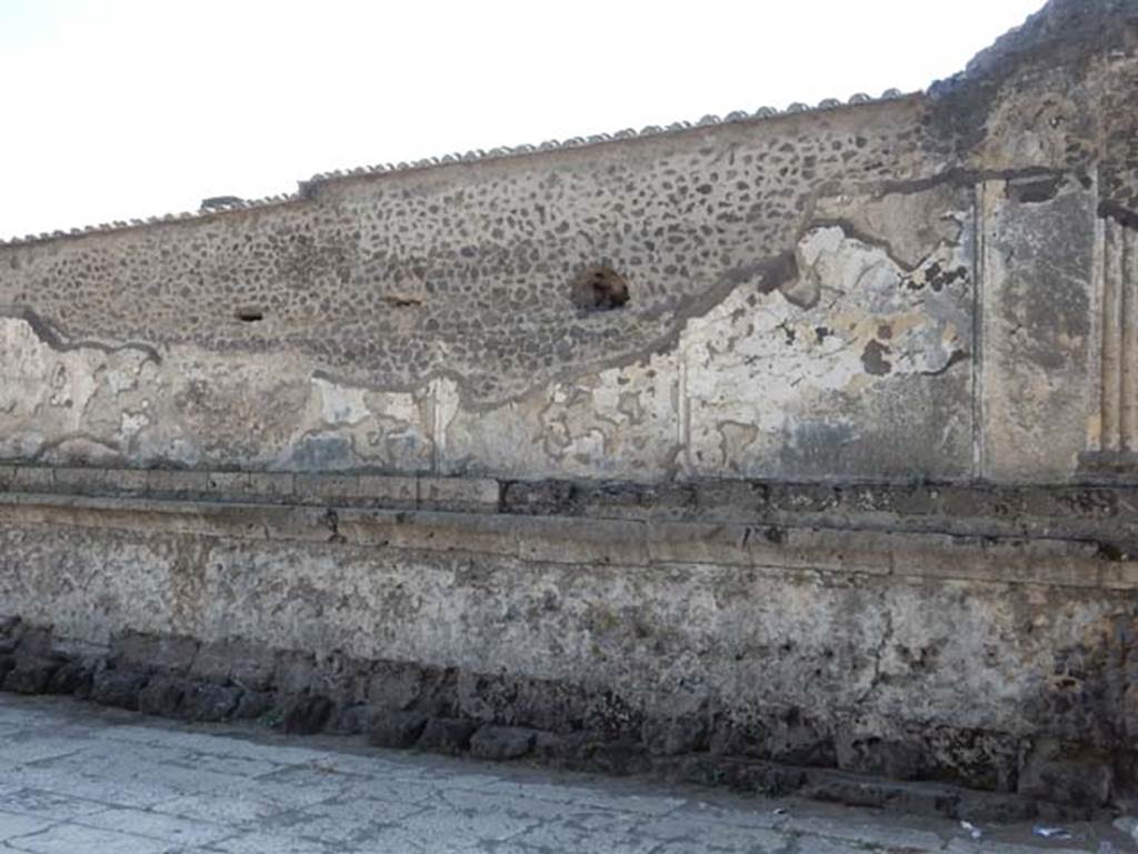 VII.8.1 Pompeii, May 2018. Looking along east wall from north end. Photo courtesy of Buzz Ferebee.