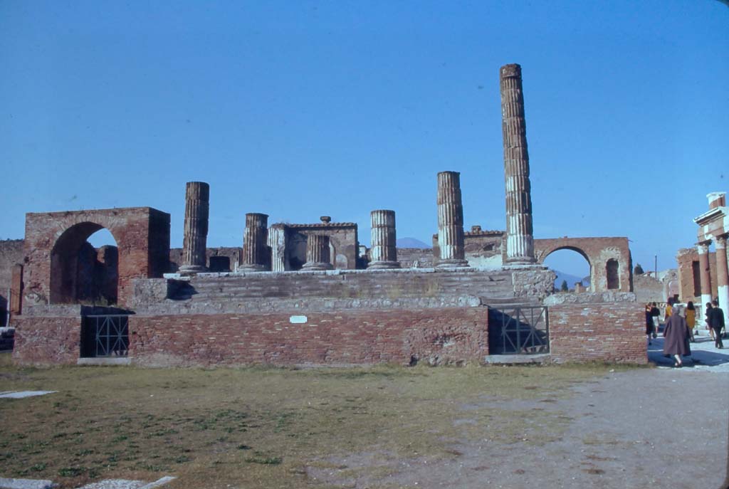 VII.8.01 Pompeii. December 1968. Looking north towards Temple. Photo courtesy of Rick Bauer.