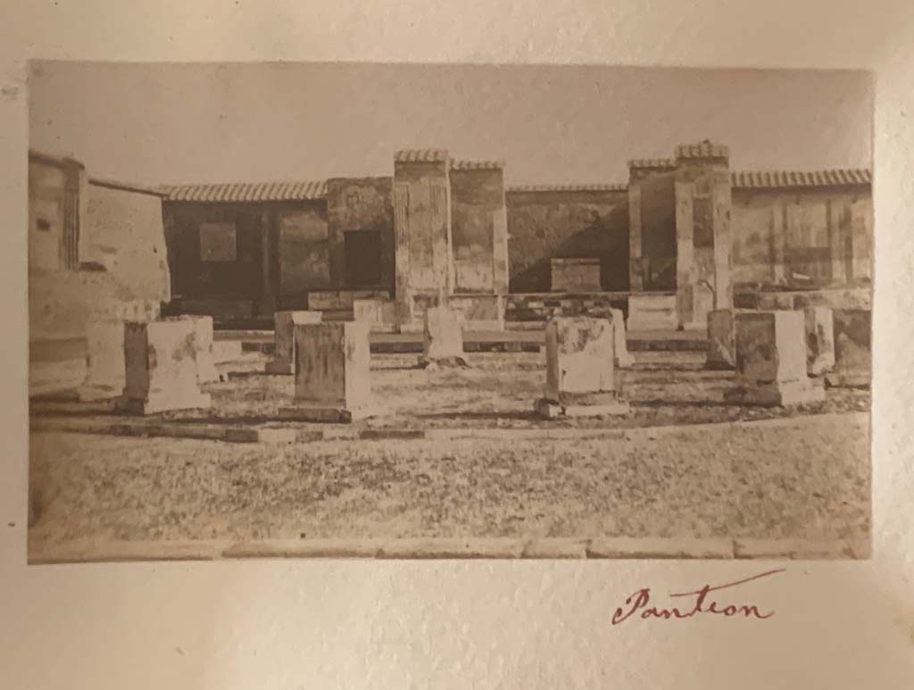VII.9.7 and VII.9.8 Pompeii. From an album dated c.1875-1885. Looking east. Photo courtesy of Rick Bauer.