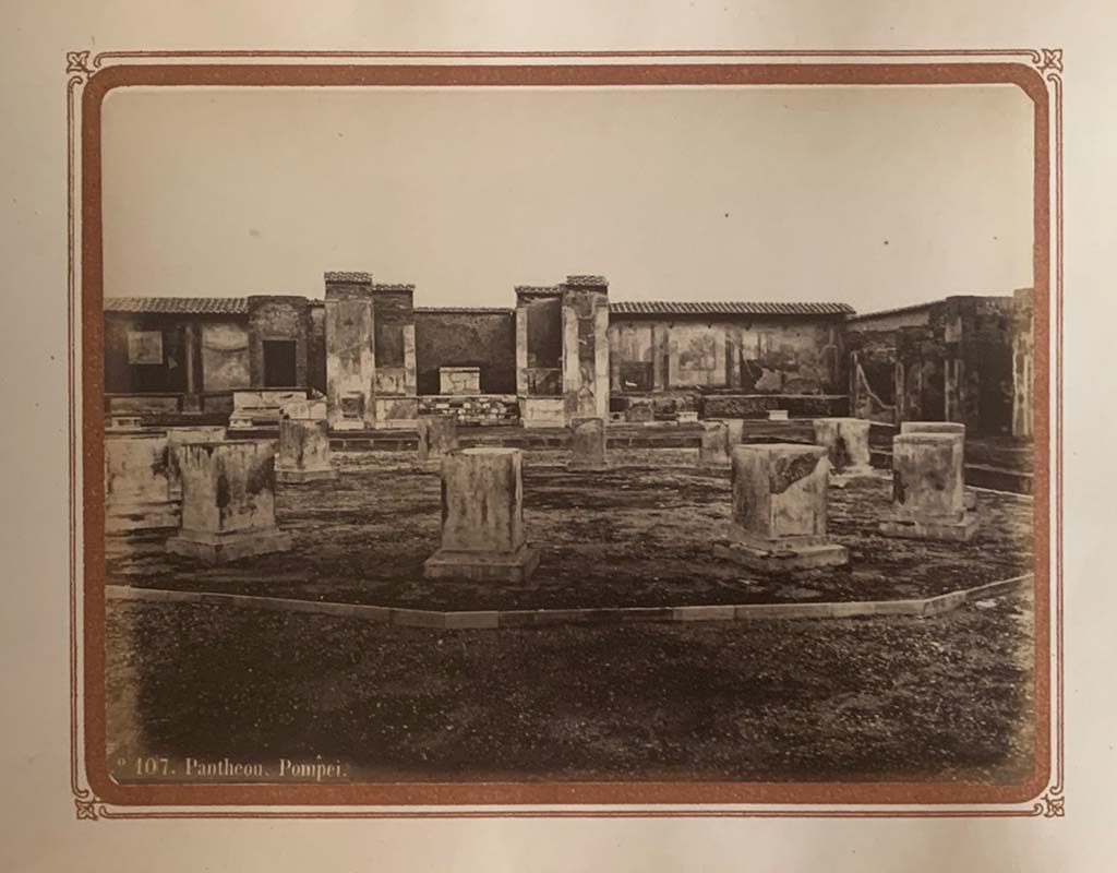 VII.9.7/8 Pompeii. From an album by Roberto Rive, dated 1868. Looking east. Photo courtesy of Rick Bauer.