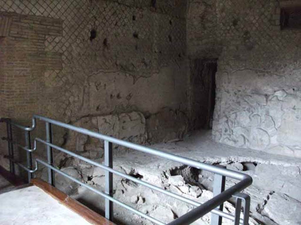 VII.16.a Pompeii. May 2010. Room 5. Looking north-east towards doorway to room 10, laconicum