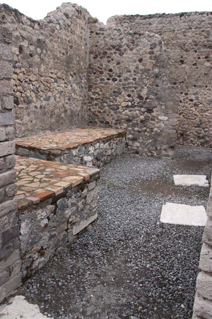VIII.2.14 Pompeii. October 2020. Looking north-east into kitchen doorway, from rear north-south passageway.
Photo courtesy of Klaus Heese.
