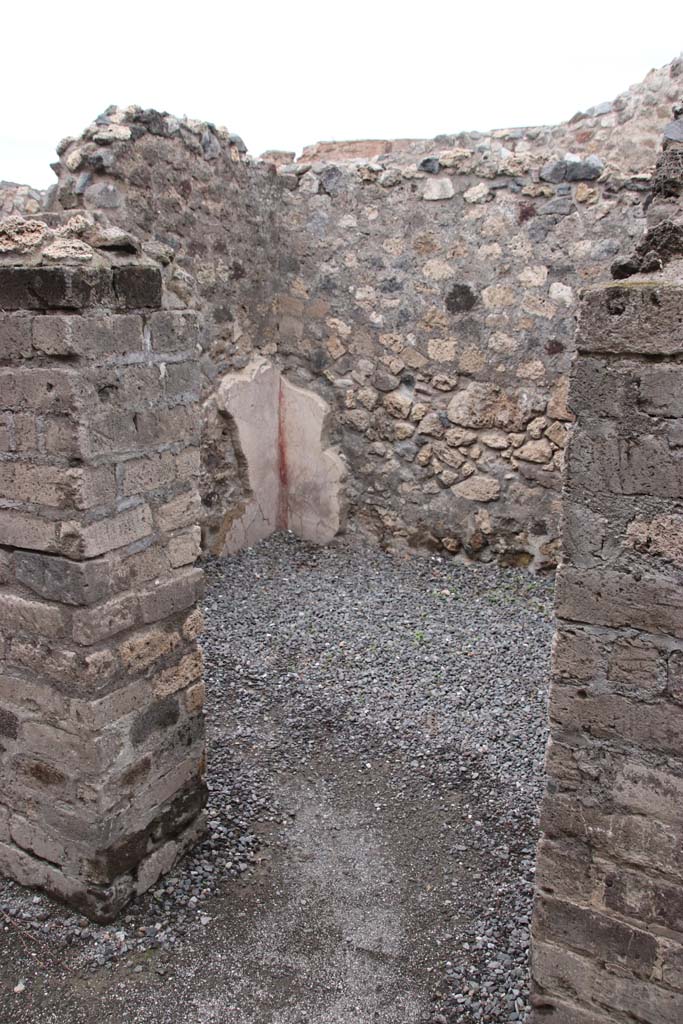 VIII.2.14 Pompeii. October 2020. Looking north-west through doorway of a rear room. 
Photo courtesy of Klaus Heese.
