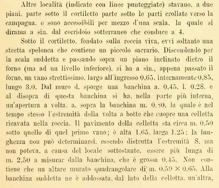 VIII.2.16 Pompeii. Bullettino dell’Instituto di Corrispondenza Archeologica (DAIR), 7, 1892, p.15.