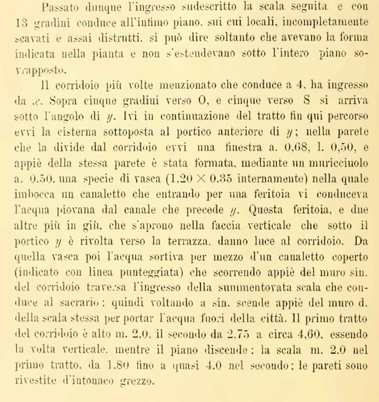 VIII.2.16 Pompeii. Bullettino dell’Instituto di Corrispondenza Archeologica (DAIR), 7, 1892, p.14-16.