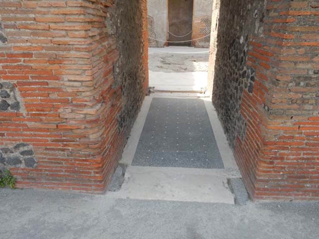 VIII.2.16 Pompeii. May 2018. Looking north along corridor leading to VIII.2.14. Photo courtesy of Buzz Ferebee.