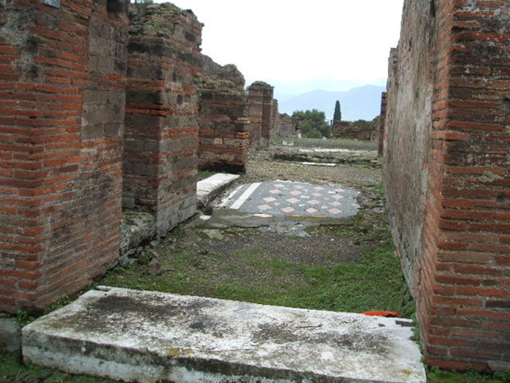 VIII.2.29, Pompeii. December 2018. Looking south to atrium from entrance corridor. Photo courtesy of Aude Durand.