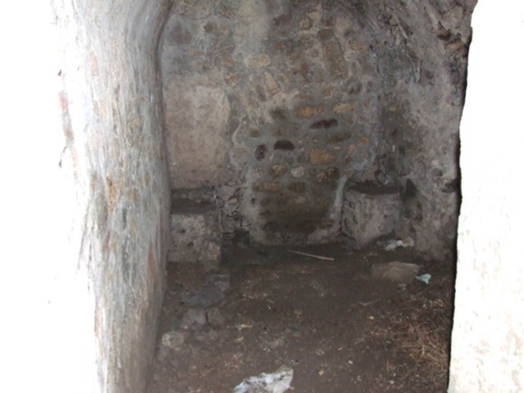 VIII.3.4 Pompeii. March 2009. Room 15, latrine in cellars below the kitchen.