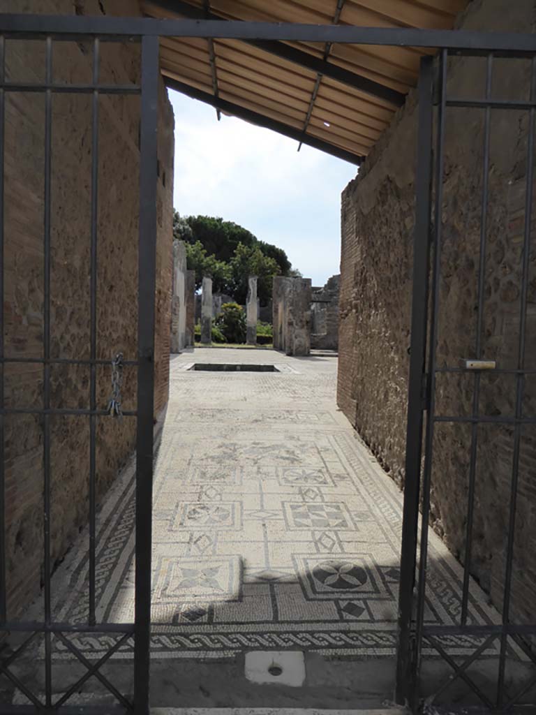 VIII.3.8 Pompeii. May 2015. Looking south through entrance doorway.
Photo courtesy of Buzz Ferebee.
