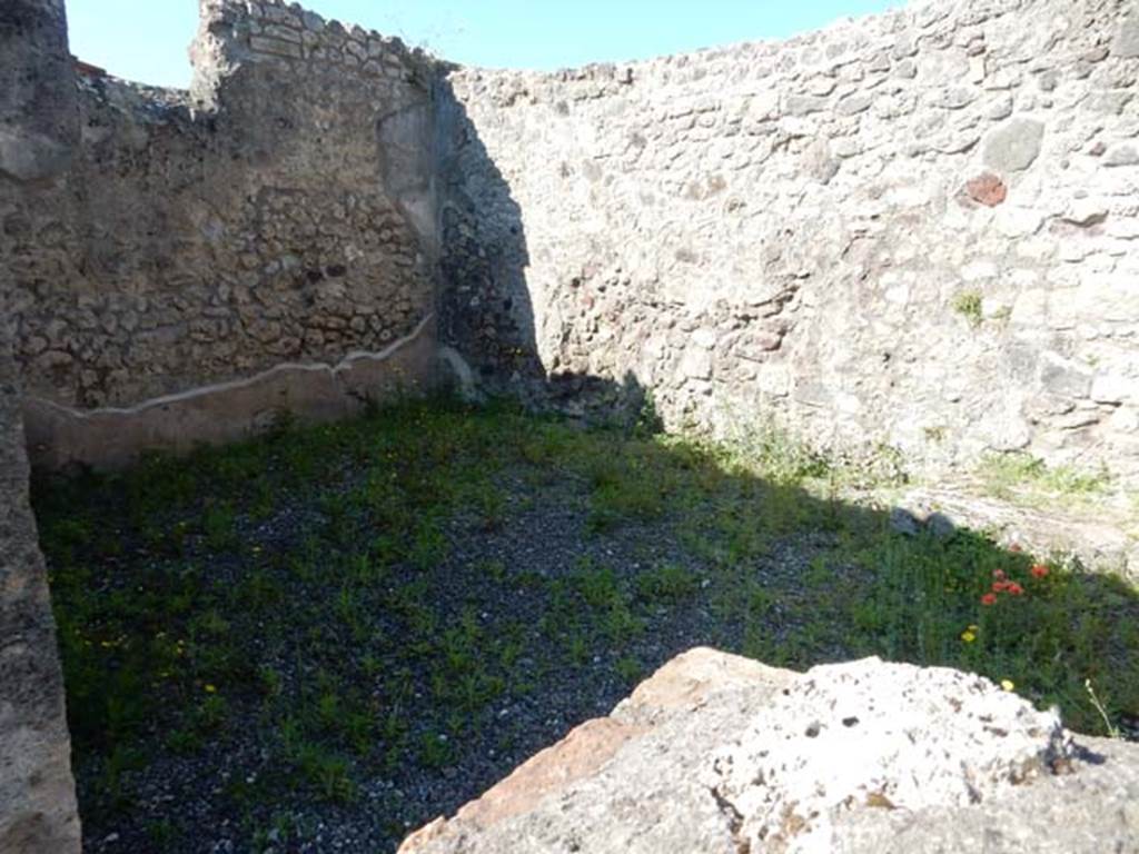 VIII.3.14 Pompeii. May 2016. Looking through doorway into triclinium. Photo courtesy of Buzz Ferebee.