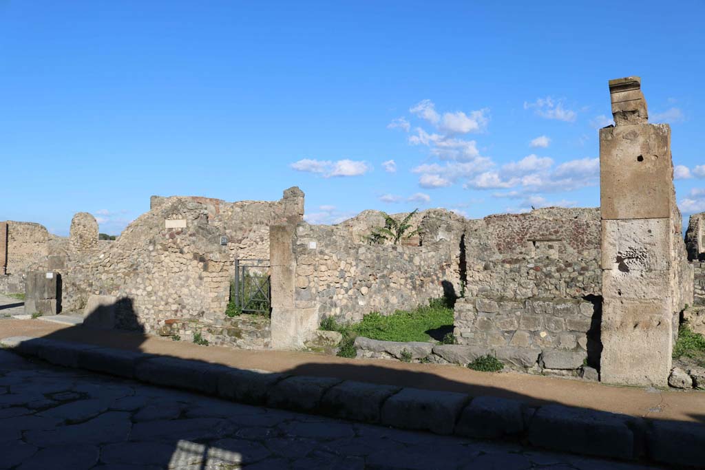 VIII.3.30, Pompeii. December 2018. Looking towards doorway to steps to upper floor, centre left. Photo courtesy of Aude Durand.