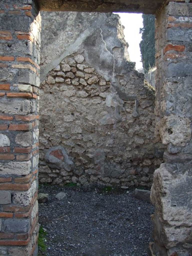 VIII.4.10 Pompeii. December 2007. Doorway to rear room.