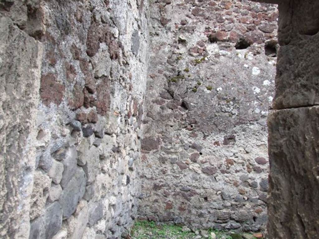 VIII.4.19 Pompeii.  Shop and rooms.  December 2007.   Kitchen at end of narrow corridor.