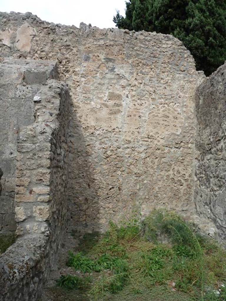 VIII.4.37 Pompeii. September 2015. North wall.