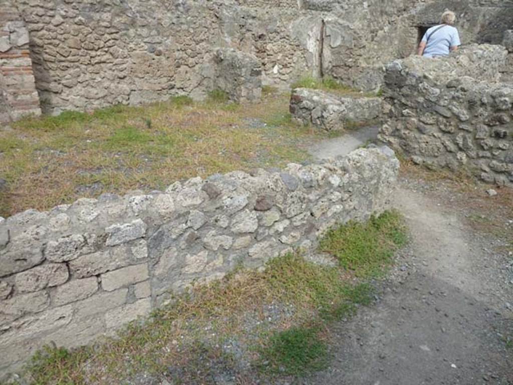 VIII.4.43 Pompeii. September 2015. North wall.