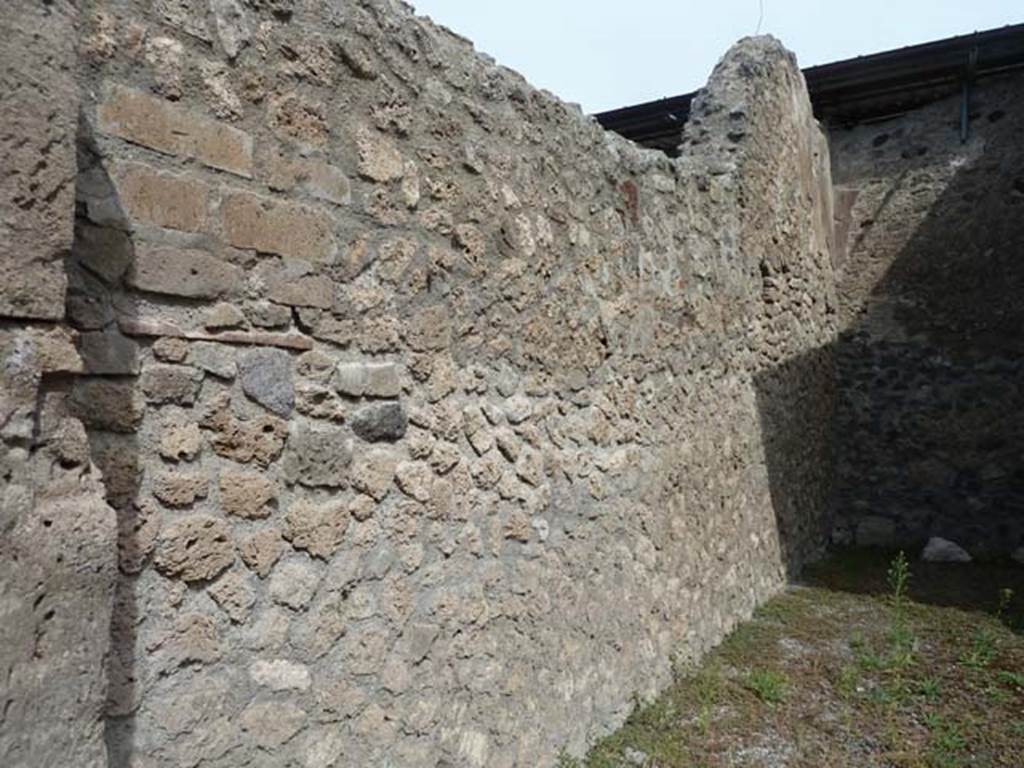 VIII.4.50 Pompeii. September 2015. North wall.

