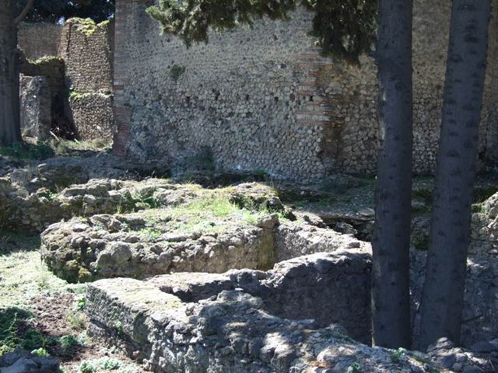 VIII.5.36 Pompeii.  March 2009.  Taken from VIII.5.28.  Looking south west.