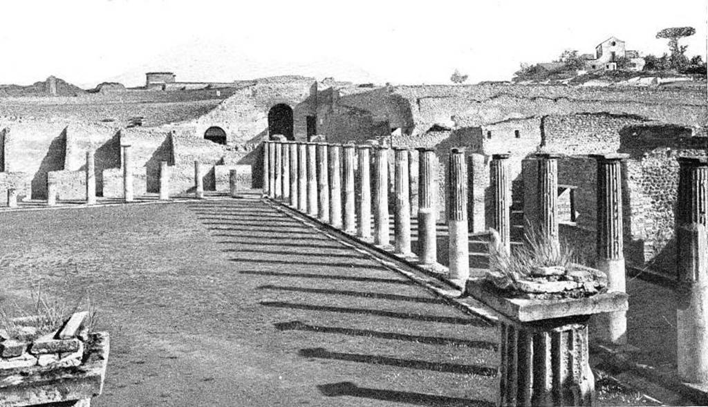 VIII.7.16 Pompeii. 1900. Looking north along east side. Photo courtesy of Rick Bauer.