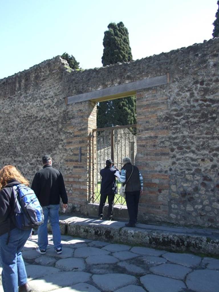 VIII.7.29 Pompeii.  March 2009. Entrance.