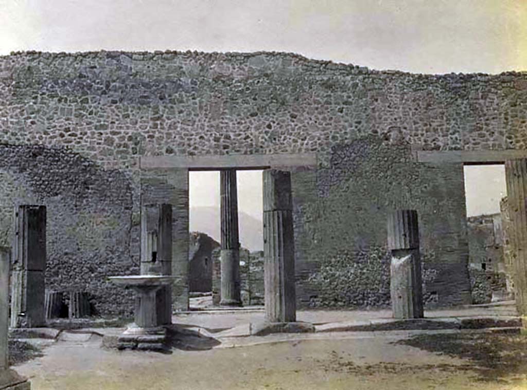VIII.7.30 Pompeii. 5th June 1925. Triangular Forum, looking north. Photo courtesy of Rick Bauer.