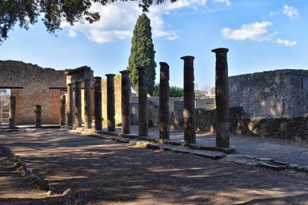 VIII.7.30 Pompeii. April 2018. Looking towards east side at north end. Photo courtesy of Ian Lycett-King.  Use is subject to Creative Commons Attribution-NonCommercial License v.4 International.
